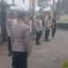 Polsek Citamiang Gelar Apel Pagi Sebagai Bentuk Kedisiplinan.