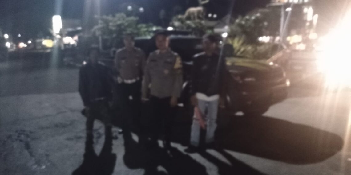 Patroli Strong Point Malam Hari Wujudkan Situasi Kamtibmas Yang Aman Dan Kondusif