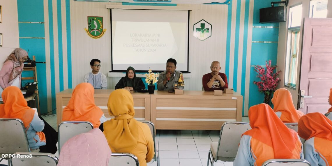 Bhabinkamtibmas Hadiri Lokakarya Mini Triwulan Ke II