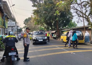 Gatur Pagi Hari, Polsek Citamiang Sebagai Bentuk Pelayanan Kepada Masyarakat