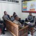 Kapolsek Sukaraja menerima siswa SIP angkatan 53 tahun 2024 yang melaksanakan Latnis/Latja di Polsek Sukaraja.