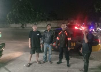Antisipasi Gukamtibmas, anggota patroli  Polsek Warudoyong Polres Sukabumi Kota Gencar Laksanakan Patroli Malam Hari.