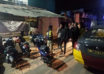 Antisipasi Terjadinya Gangguan Kamtibmas Kapolsek Citamiang Gelar Patroli KRYD.