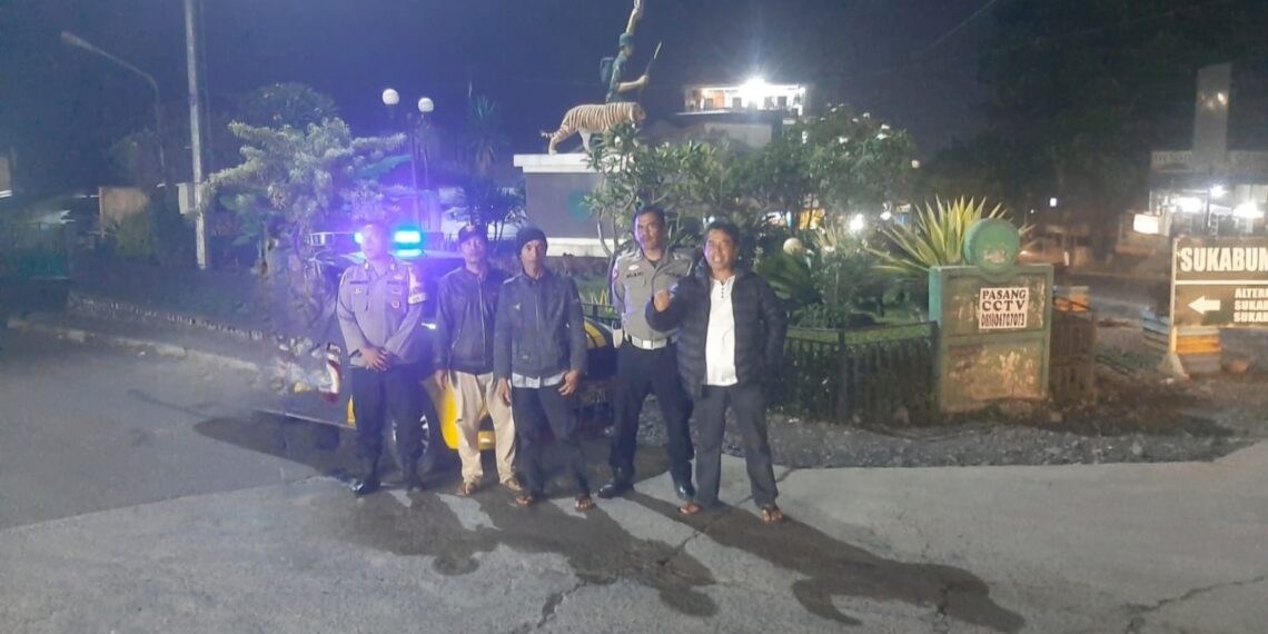 Patroli Strong Point Malam Hari Wujudkan Situasi Kamtibmas Yang Aman Dan Kondusif