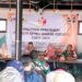 Ngariung bareng bersama Kapolsek Baros dengan Bawaslu Kecamatan Baros  menyampaikan pesan kamtibmas