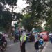 Berikan Pelayanan Pagi, Polsek Cikole Laksanakan Giat Pengaturan