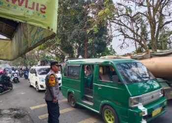 Gatur Pagi Hari, Polsek Citamiang Sebagai Bentuk Pelayanan Kepada Masyarakat