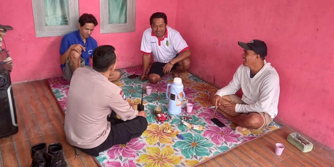 Wujudkan Harkamtibmas, Bhabinkamtibmas Jayamekar Efektifkan Sambang warga Jayamekar