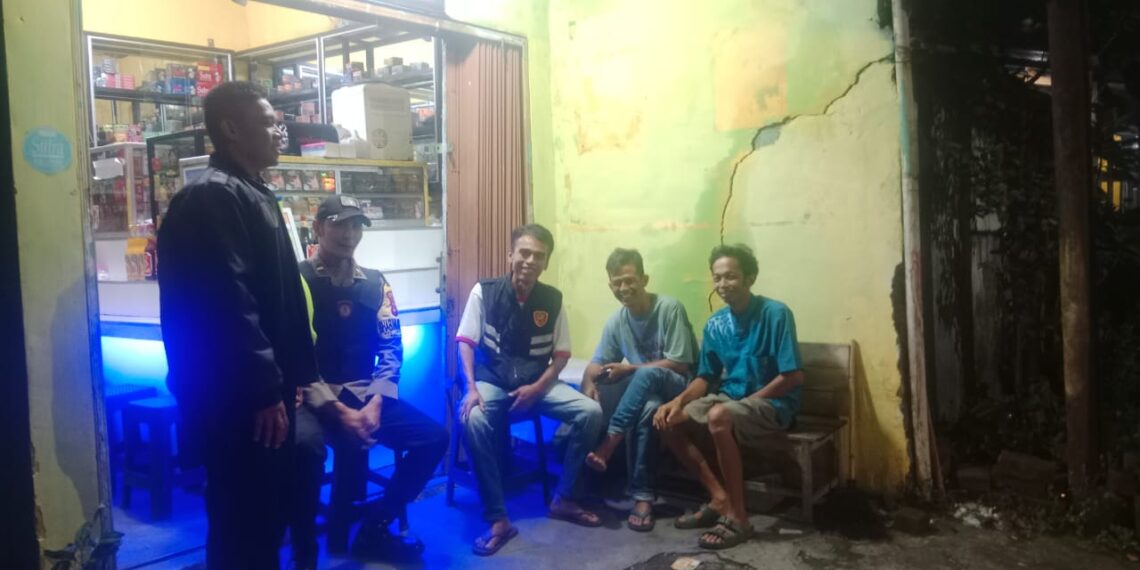 Cipta kondisi malam minggu. Polsek  baros giatkan rutin operasi Miras