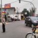 Gatur pagi. Berikan kelancaran Polsek baros sebar personil dititik rawan kemacetan