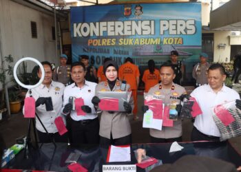 Raup Millyaran Rupiah, Aksi Pornografi di Aplikasi Dibongkar Polres Sukabumi Kota