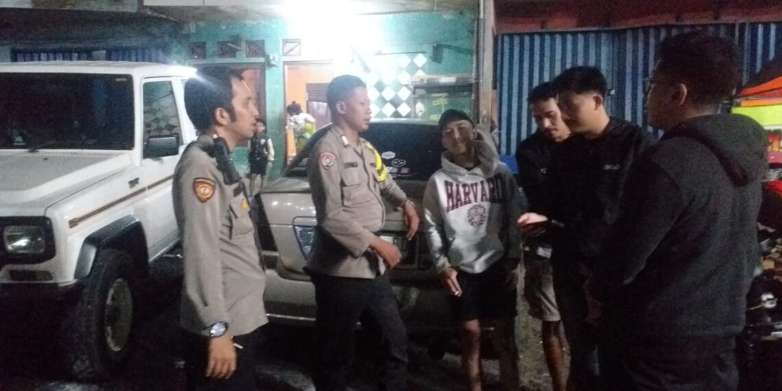 Antisipasi Terjadinya Gangguan Kamtibmas Kapolsek Citamiang Gelar Patroli KRYD.