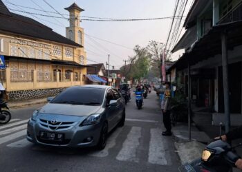 Gatur Pagi Hari, Polsek Citamiang Sebagai Bentuk Pelayanan Kepada Masyarakat