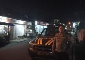 Polsek Kebonpedes Tingkatkan Patroli Dini Hari Antisipasi Pencurian Kendaraan Bermotor