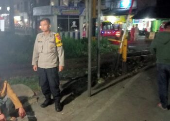 Antisipasi Terjadinya Gangguan Kamtibmas Kapolsek Citamiang Gelar Patroli KRYD.