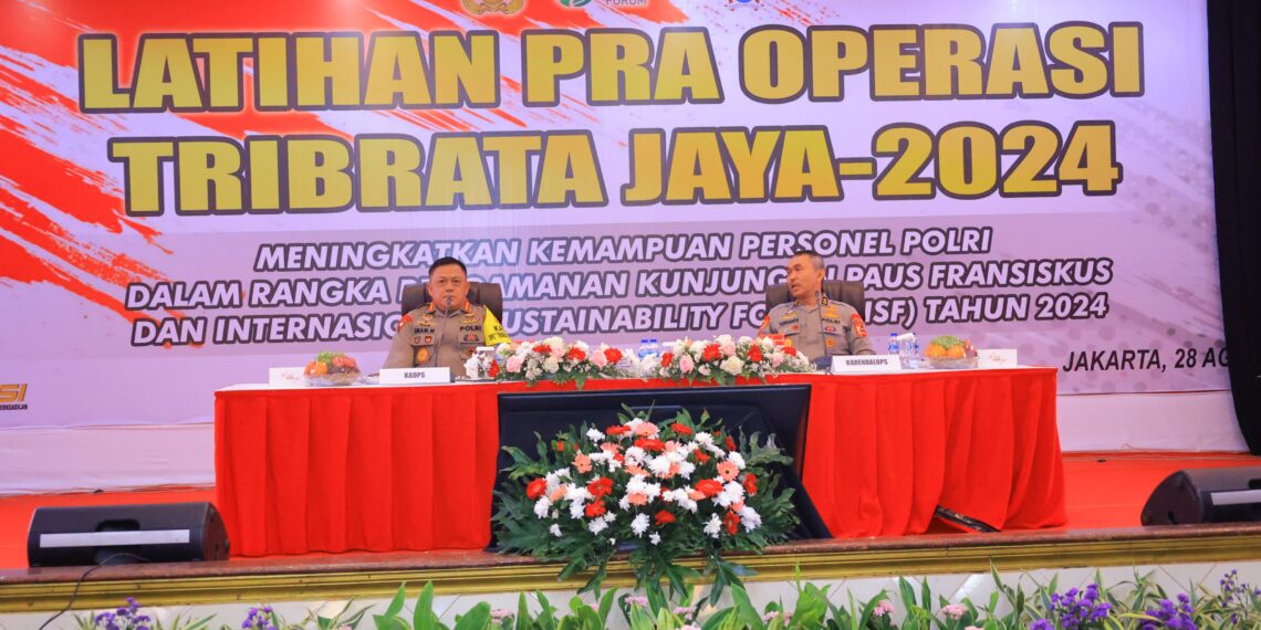 Persiapan Polri Amankan Kunjungan Paus Fransiskus dan Kegiatan ISF