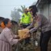 Safari Kamtibmas di Pegunungan, Kapolres Sukabumi Kota Gelar Jum’at Curhat dan Salurkan Bansos