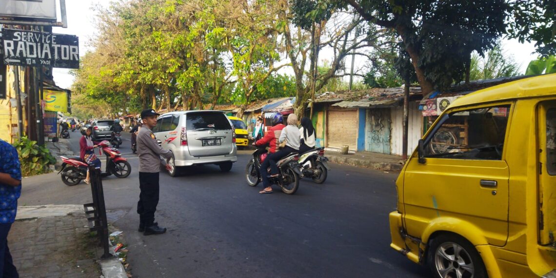 Gatur Pagi Hari, Polsek Citamiang Sebagai Bentuk Pelayanan Kepada Masyarakat