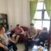 Bhabinkamtibmas Kelurahan Citamiang Sambangi Para Lurah Kecamatan Citamiang.
