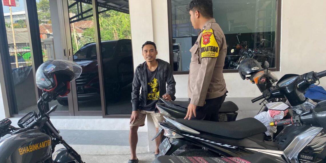 Bhabinkamtibmas Kelurahan Citamiang Sambangi Warga Binaan.