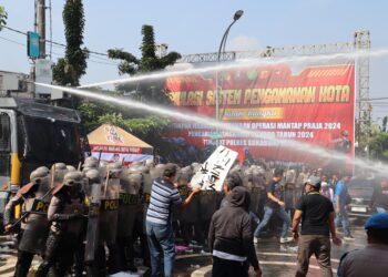 Jelang Pilkada 2024, Polres Sukabumi Kota Gelar Simulasi Sispamkota
