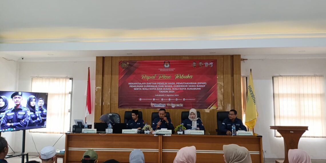 Rapat Pleno DPHP tingkat Kecamatan Baros