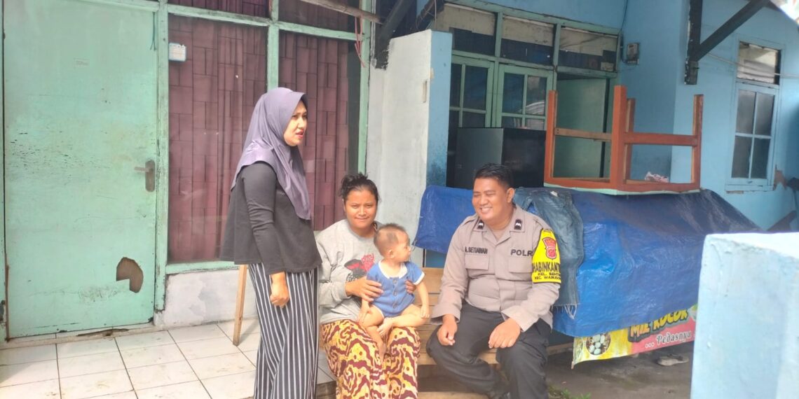 Sambangi Warga Polisi di Kota Sukabumi Sampaikan Imbauan Kamtibmas