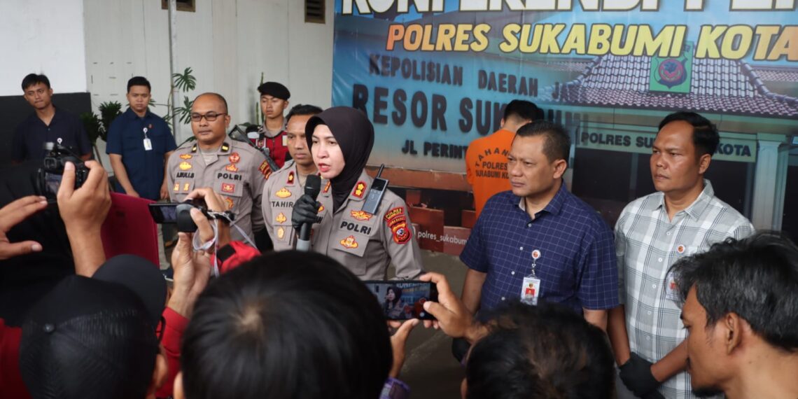 Ungkap Kasus, Polres Sukabumi Kota Tangkap Terduga Pencuri Kabel Telkomsel