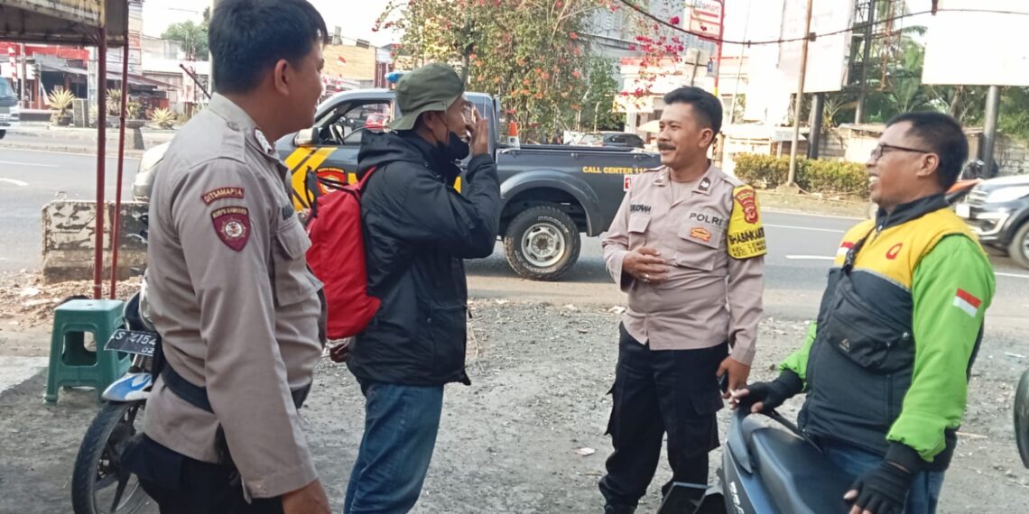 Polsek Lembursitu Intensifkan Patroli Siang, Jaga Kamtibmas Tetap Kondusif
