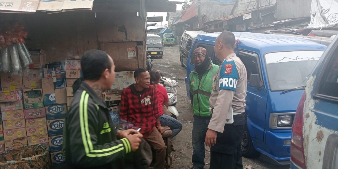 Guna menciptakan Keamanan dan Kondusif, Kapolsek Citamiang Patroli Dialogis