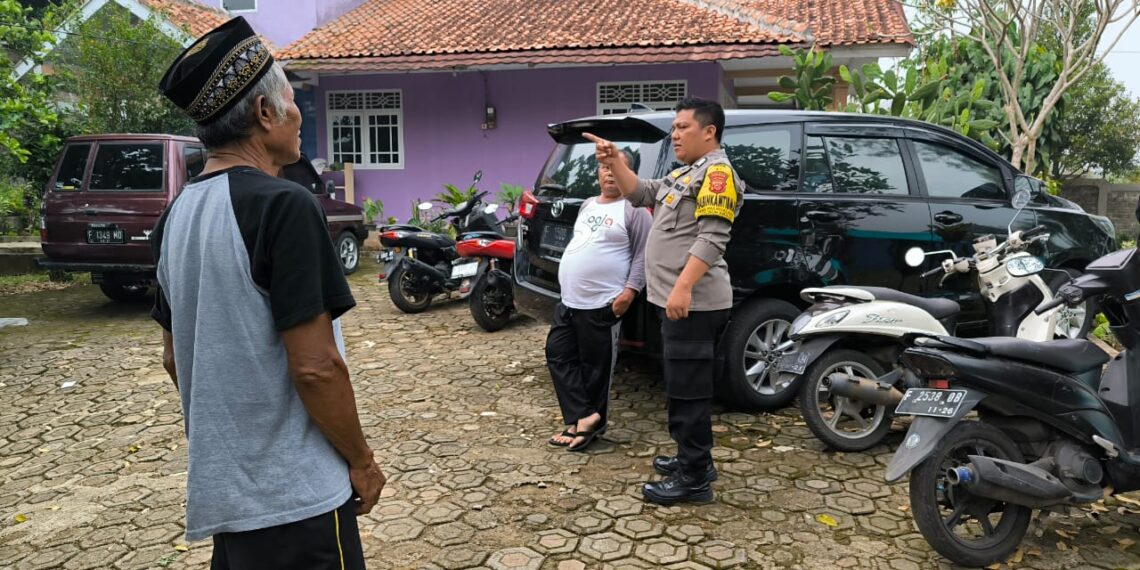Sampaikan Pesan Kamtibmas Polsek Sukaraja Gencarkan Patroli Dialogis