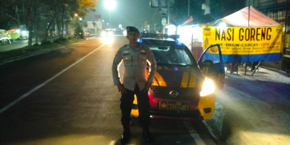 Giat patroli malam polsek Baros ciptakan rasa aman