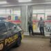 Anggota Samapta Polsek Sukalarang Laksanakan Patroli Dialogis Kerawanan Malam Sambang Minimarket Indomart