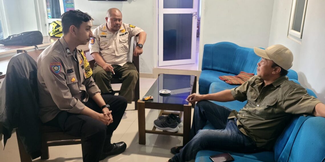 BHABINKAMTIBMAS DESA PRIANGANJAYA SAMPAIKAN PESAN KAMTIBMAS