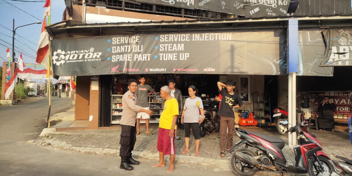 Ciptakan situasi aman. Polsek Baros Tingkatkan Giat rutin KRYD patroli siang hari