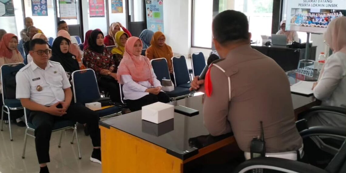 Kapolsek Baros hadiri Lokakarya Mini Tribulan ke III sampaikan pesan kamtibmas