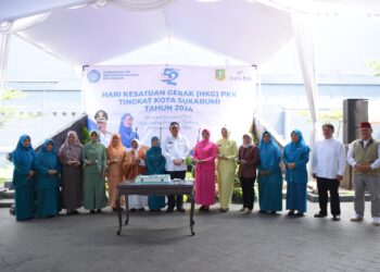 HKG ke-52 Tingkat Kota Sukabumi di gelar di Halaman Gedung Juang 45
