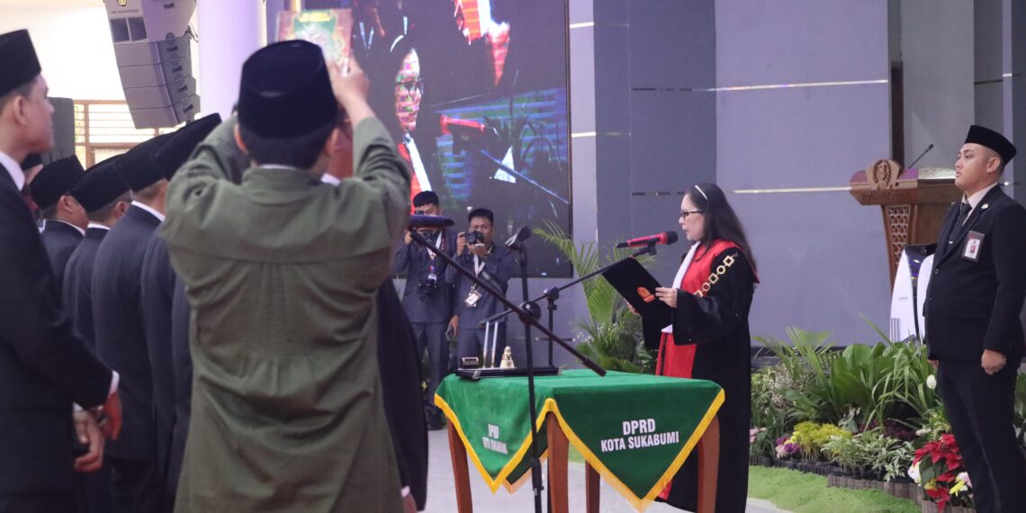 35 Anggota DPRD Kota Sukabumi Masa Bakti 2024-2029 Dilantik