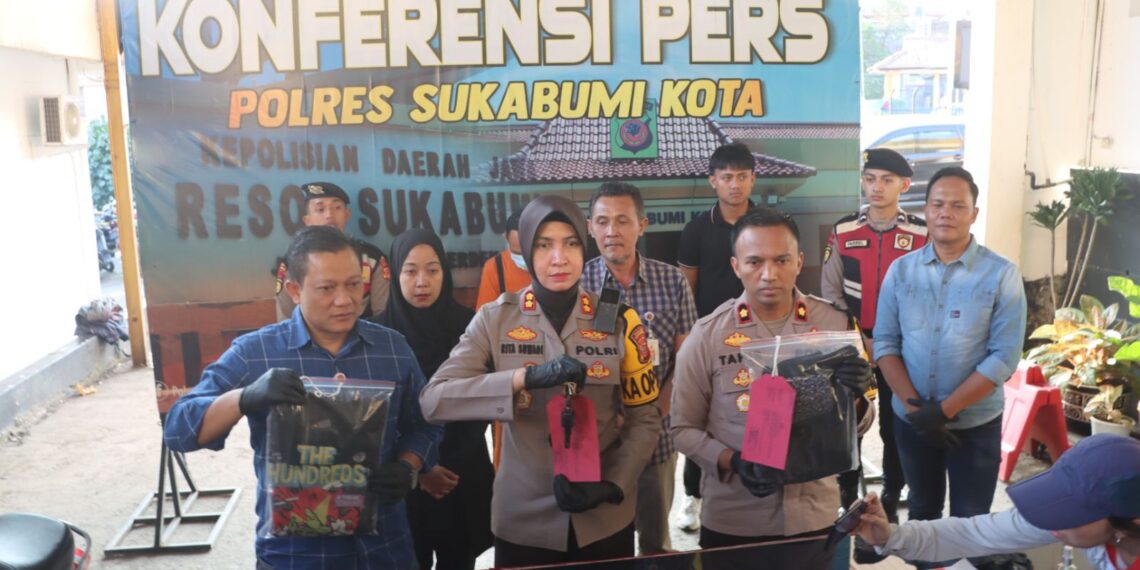 Kurang Dari 2 Jam, Pelaku Penembak Pemilik Warkop di Sukabumi Dibekuk Polisi