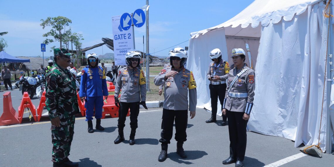Kapolda NTB Cek Kesiapan Pengamanan MotoGP Mandalika 2024
