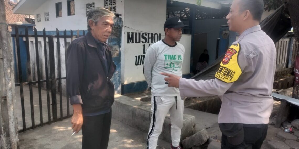 Wujudkan kedekatan dengan warga cooling System, Bhabinkamtibmas Sudajahilir laksanakan sambang