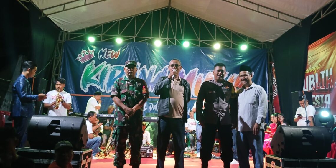 Sinegritas TNI-Polri hadir ditengah malam puncak HUT Kemerdekaan RI ke-79