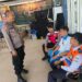 Cooling system patroli siang hari. Bhabinkamtibmas  sambangi Kemenhub terminal ciptakan rasa aman