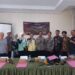 Bhabinkamtibmas Polsek Sukaraja Menghadiri acara rapat pleno terbuka Rekapitulasi