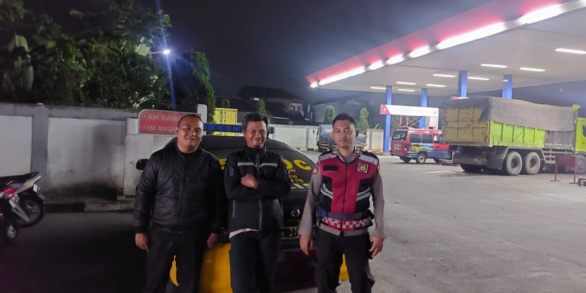 Patroli Biru Polsek  Cisaat Cegah Gangguan Kamtibmas
