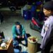 Patroli Samapta Polsek Cibeureum patroli dialogis sambangi Warga Malam Hari Sampai Pesan Kamtibmas