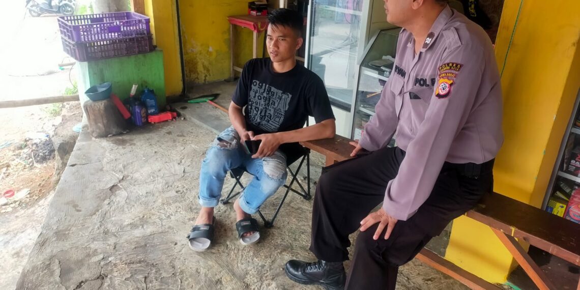 Unit Samapta Polsek Cibeureum Laksanakan Patroli Dialogis Ciptakan Sitkamtibmas Yang Aman dan Kondusif
