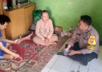 Sambangi Warga Polisi di Kota Sukabumi Sampaikan Imbauan Kamtibmas