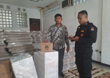 KPU Kota Sukabumi Terima Logistik Untuk Pencoblosan Pilkada 2024