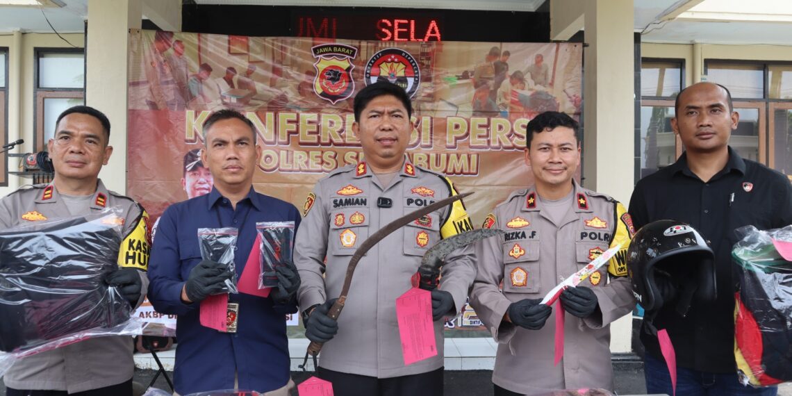 Polisi Tangkap 15 Pelajar Terlibat Duel Maut 1 Orang Tewas di Caringin Sukabumi